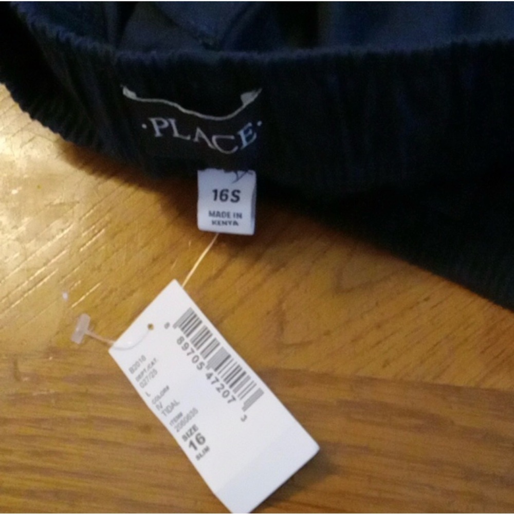 Children’s Place Men's Cargo Shorts in Navy - Picture 10 of 10